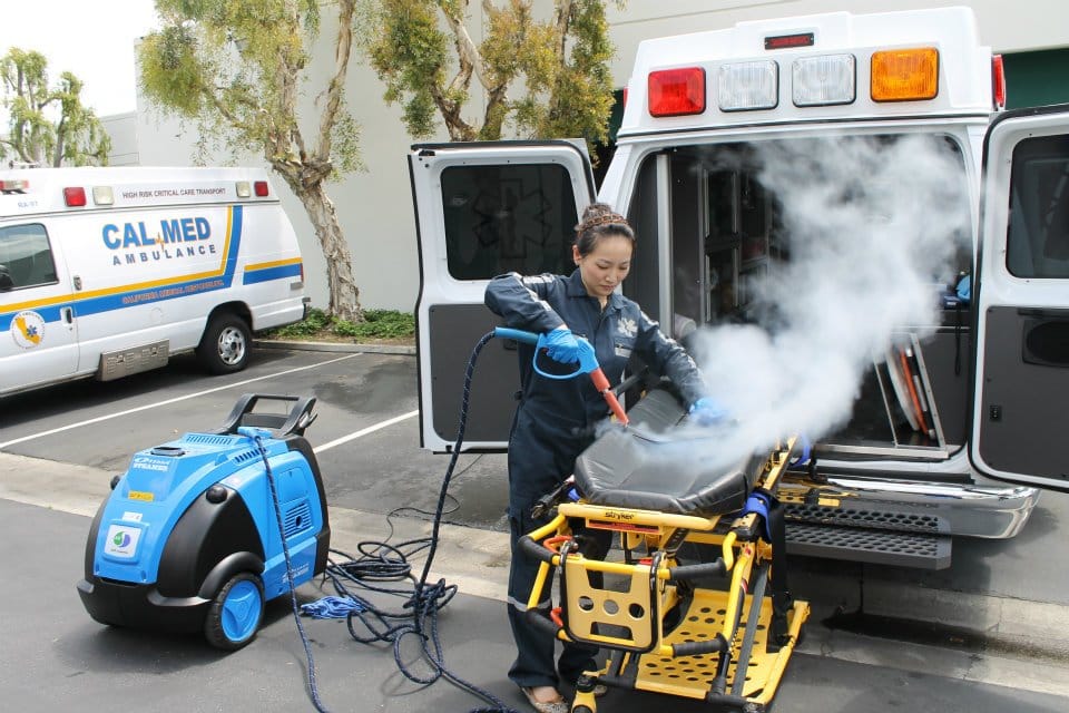 ambulance car by steam